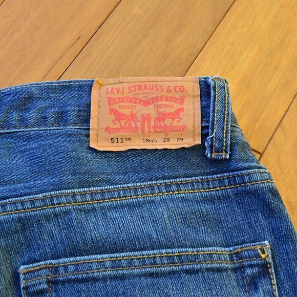 levi's 511 jeans Size 18 regular 29" x 29" - Picture 8 of 8